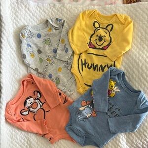 Disney Winnie the Pooh Baby Onesies